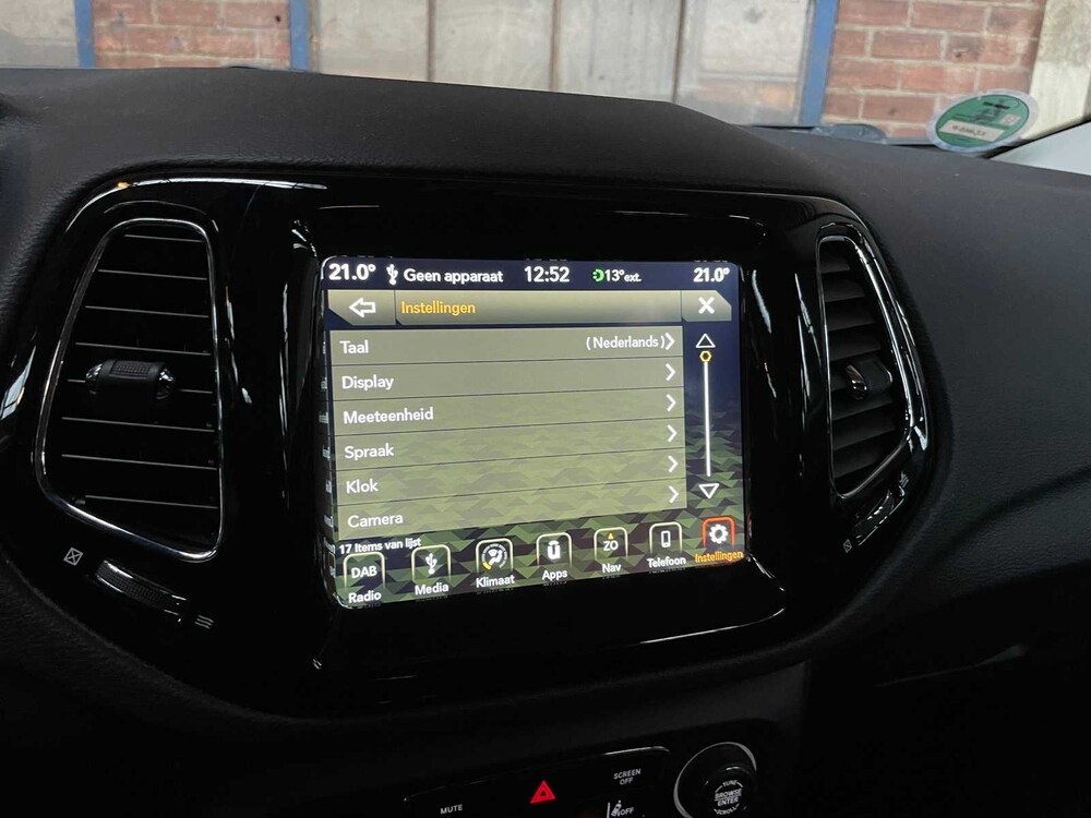 Jeep Compass 1.4 MultiAir Night Eagle 140pk 2019,(eerste eigenaar) -Orig. NL-, XZ-868-P