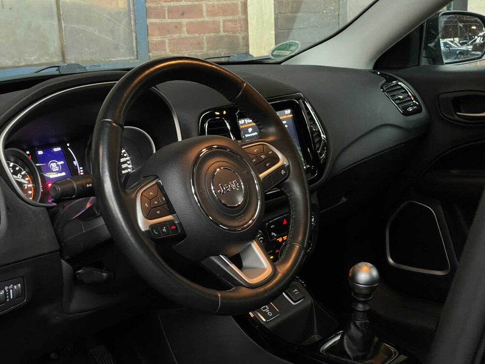 Jeep Compass 1.4 MultiAir Night Eagle 140pk 2019,(eerste eigenaar) -Orig. NL-, XZ-868-P