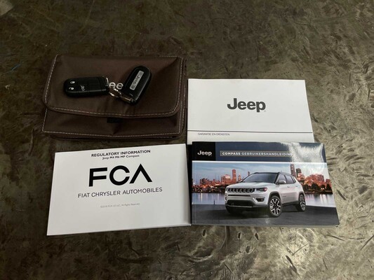 Jeep Compass 1.4 MultiAir Night Eagle 140pk 2019,(eerste eigenaar) -Orig. NL-, XZ-868-P