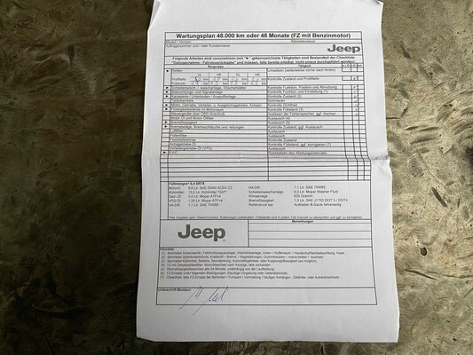 Jeep Grand Cherokee 6.4 V8 HEMI SRT 468PS 2012 