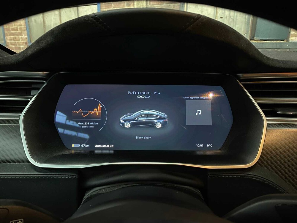 Tesla Model S 90D Base 421pk 2017 -Orig. NL- PN-593-R