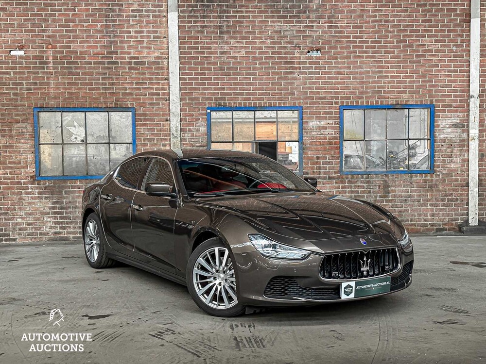 Maserati Ghibli 3.0 V6 330pk 2014 -Orig. NL-, 1-TGT-21