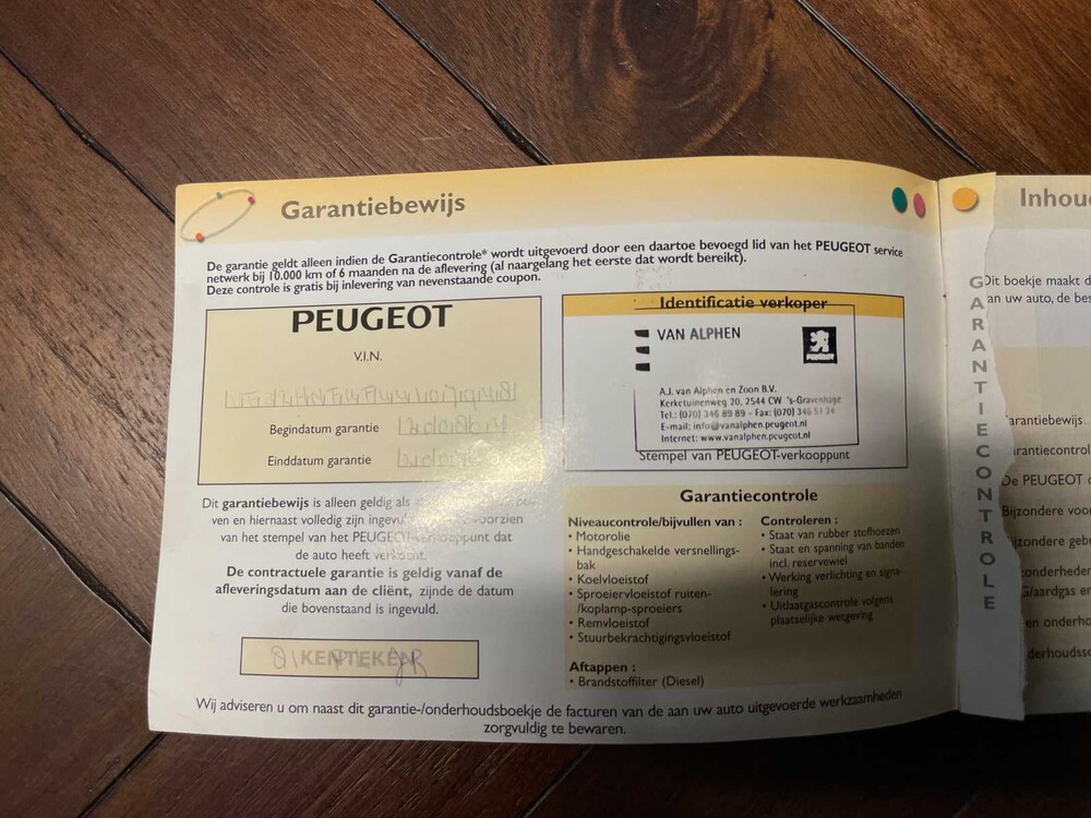 Peugeot 206 1.6-16V XS 109PK 2004, Orig. NL 81-PL-JR