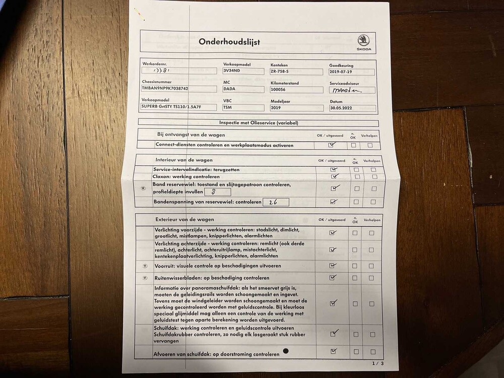 Skoda Superb 1.5 TSI ACT Style Business 150hp 2019 -Orig. NL-, ZR-758-S