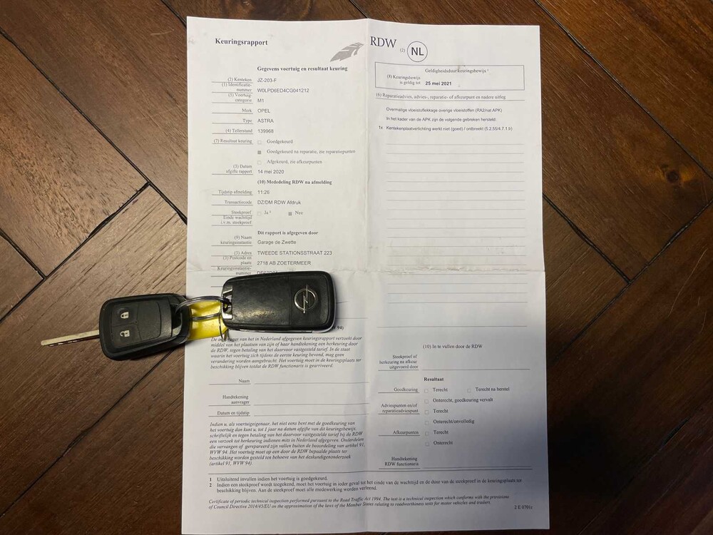 Opel Astra 1.6 Edition 116HP 2011, JZ-203-F