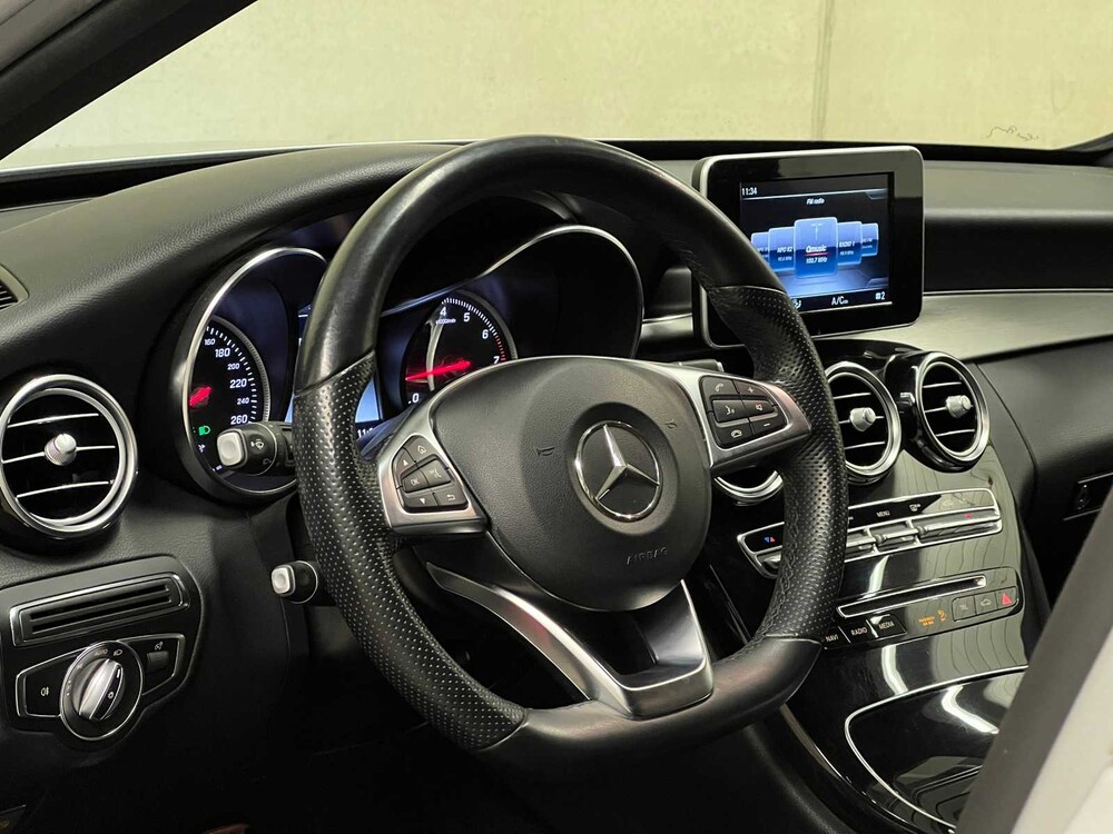 Mercedes-Benz C180 AMG Sport Edition 9G-Tronic 156pk 2018 C-klasse Estate ORIG-NL, TN-117-R