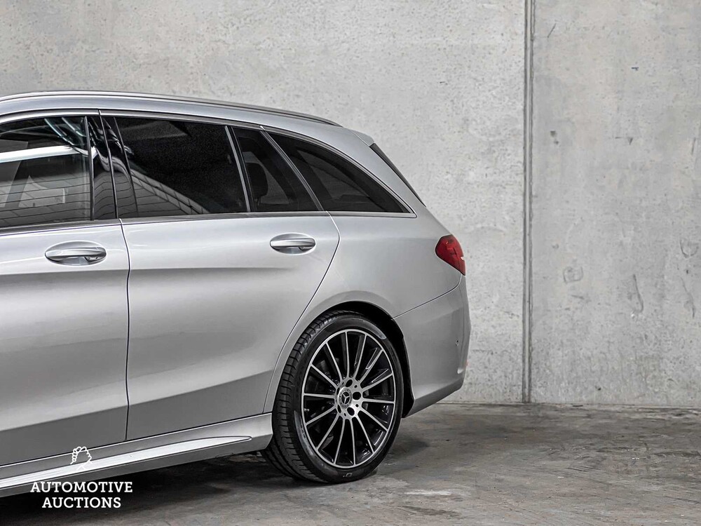 Mercedes-Benz C180 AMG Sport Edition 9G-Tronic 156pk 2018 C-klasse Estate ORIG-NL, TN-117-R