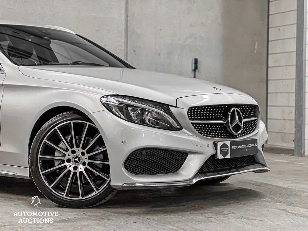 Mercedes-Benz C180 AMG Sport Edition 9G-Tronic 156pk 2018 C-klasse Estate ORIG-NL, TN-117-R
