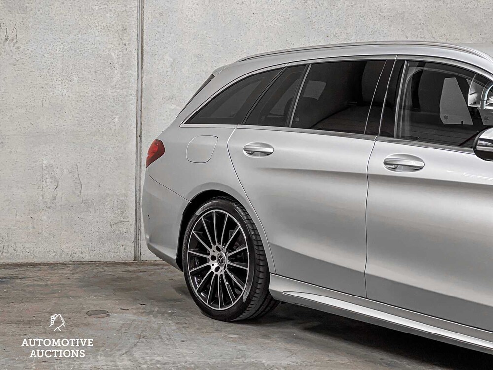 Mercedes-Benz C180 AMG Sport Edition 9G-Tronic 156pk 2018 C-klasse Estate ORIG-NL, TN-117-R