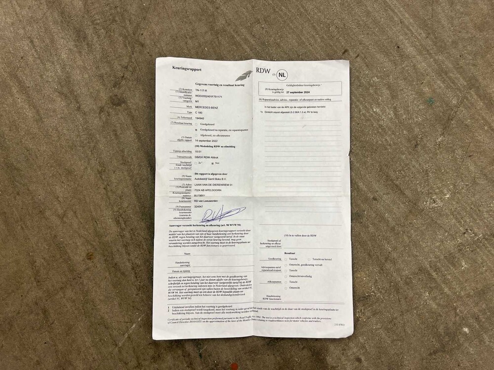 Mercedes-Benz C180 AMG Sport Edition 9G-Tronic 156pk 2018 C-klasse Estate ORIG-NL, TN-117-R