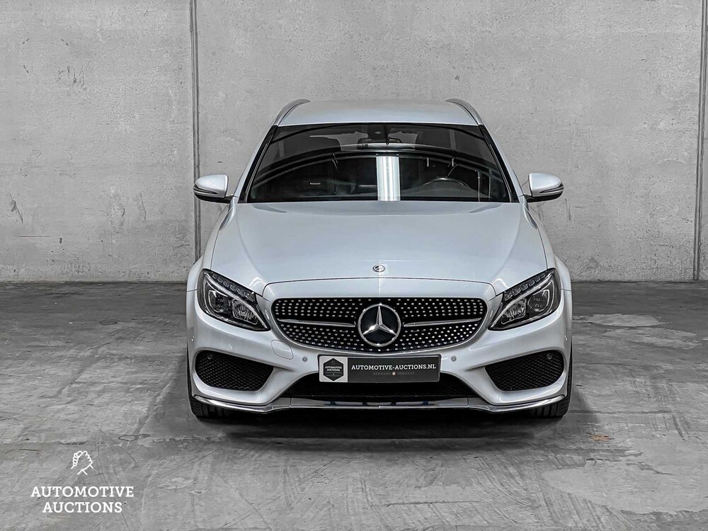Mercedes-Benz C180 AMG Sport Edition 9G-Tronic 156pk 2018 C-klasse Estate ORIG-NL, TN-117-R