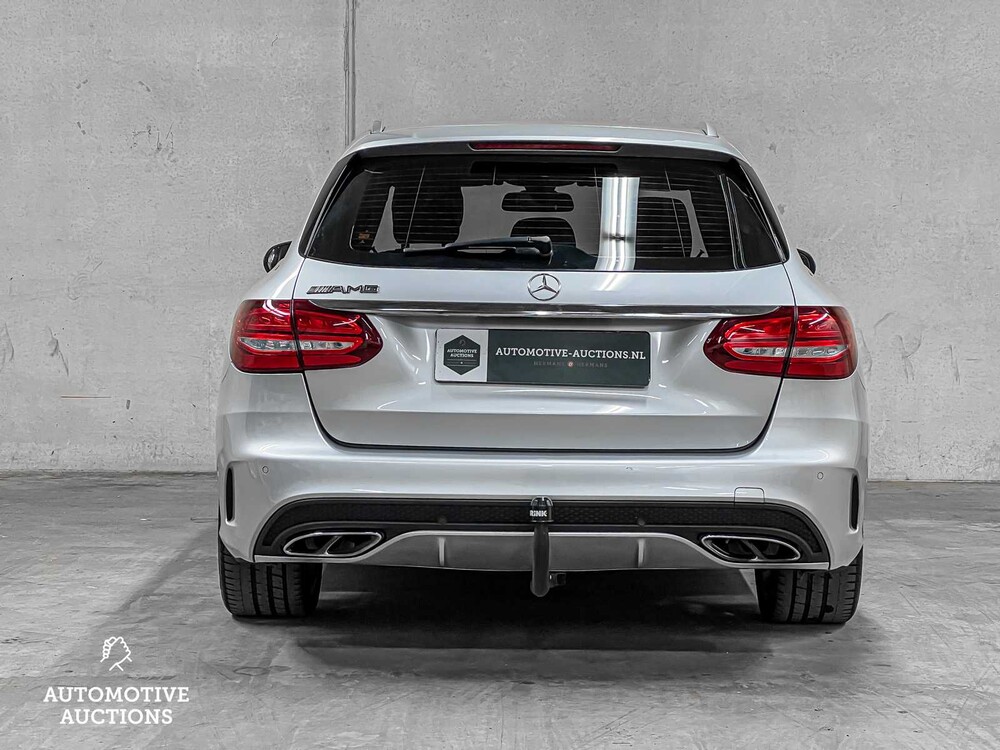 Mercedes-Benz C180 AMG Sport Edition 9G-Tronic 156pk 2018 C-klasse Estate ORIG-NL, TN-117-R