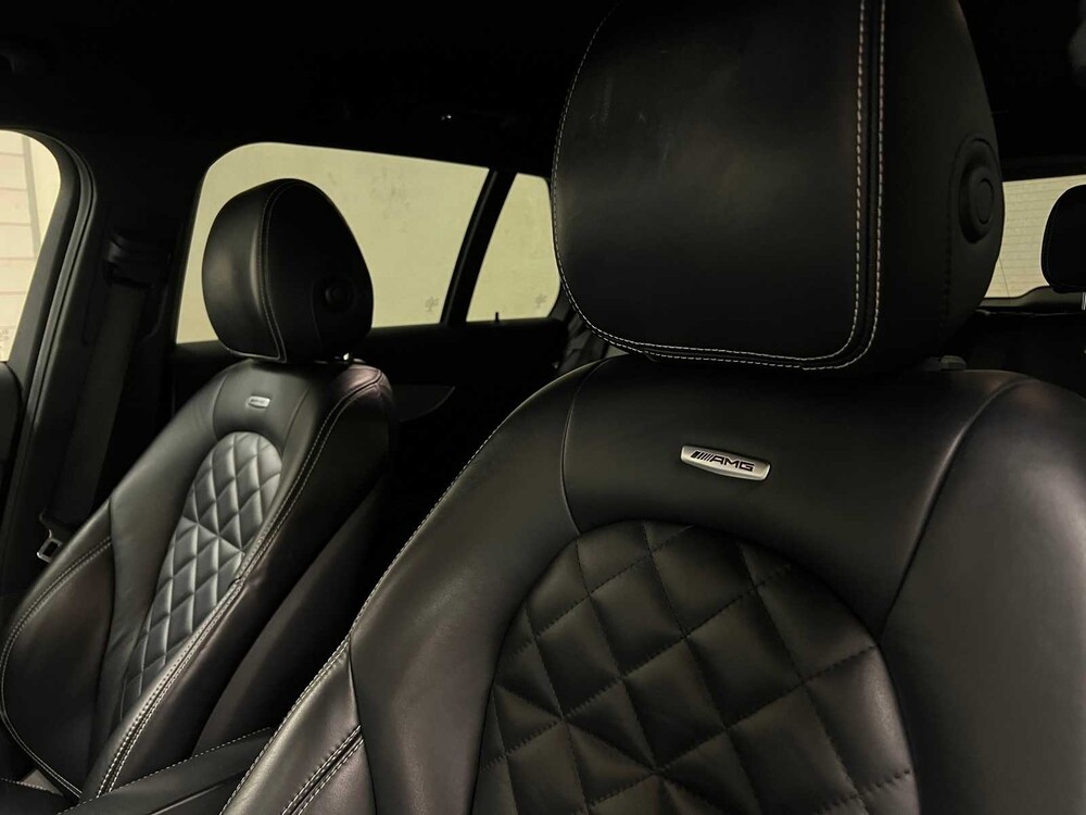 Mercedes-Benz C180 AMG Sport Edition 9G-Tronic 156pk 2018 C-klasse Estate ORIG-NL, TN-117-R