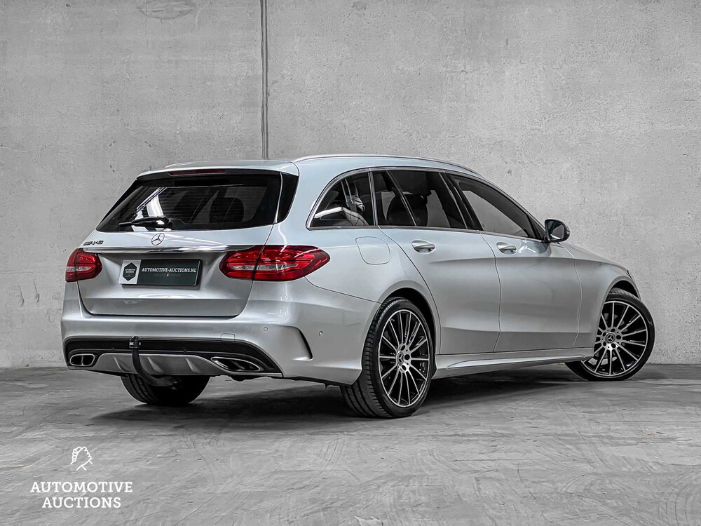 Mercedes-Benz C180 AMG Sport Edition 9G-Tronic 156pk 2018 C-klasse Estate ORIG-NL, TN-117-R