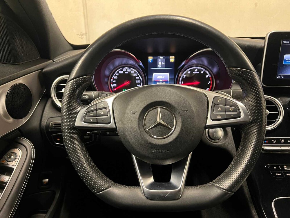 Mercedes-Benz C180 AMG Sport Edition 9G-Tronic 156pk 2018 C-klasse Estate ORIG-NL, TN-117-R