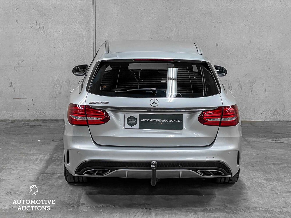 Mercedes-Benz C180 AMG Sport Edition 9G-Tronic 156pk 2018 C-klasse Estate ORIG-NL, TN-117-R