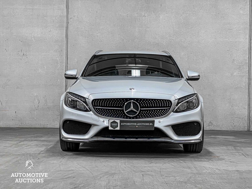 Mercedes-Benz C180 AMG Sport Edition 9G-Tronic 156pk 2018 C-klasse Estate ORIG-NL, TN-117-R