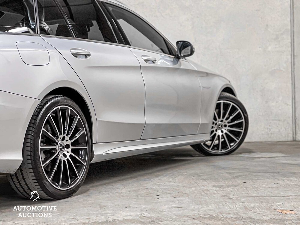 Mercedes-Benz C180 AMG Sport Edition 9G-Tronic 156pk 2018 C-klasse Estate ORIG-NL, TN-117-R