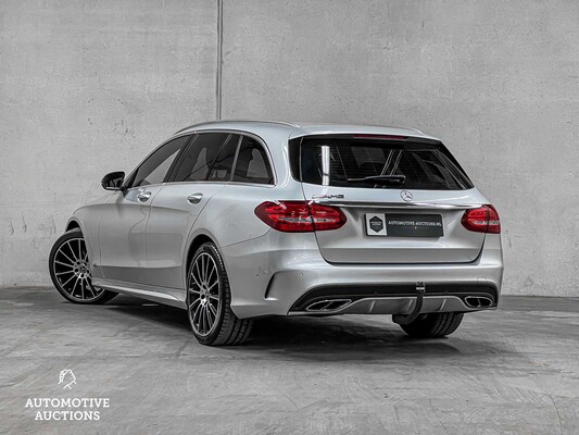 Mercedes-Benz C180 AMG Sport Edition 9G-Tronic 156hp 2018 C-Class Estate ORIG-NL, TN-117-R