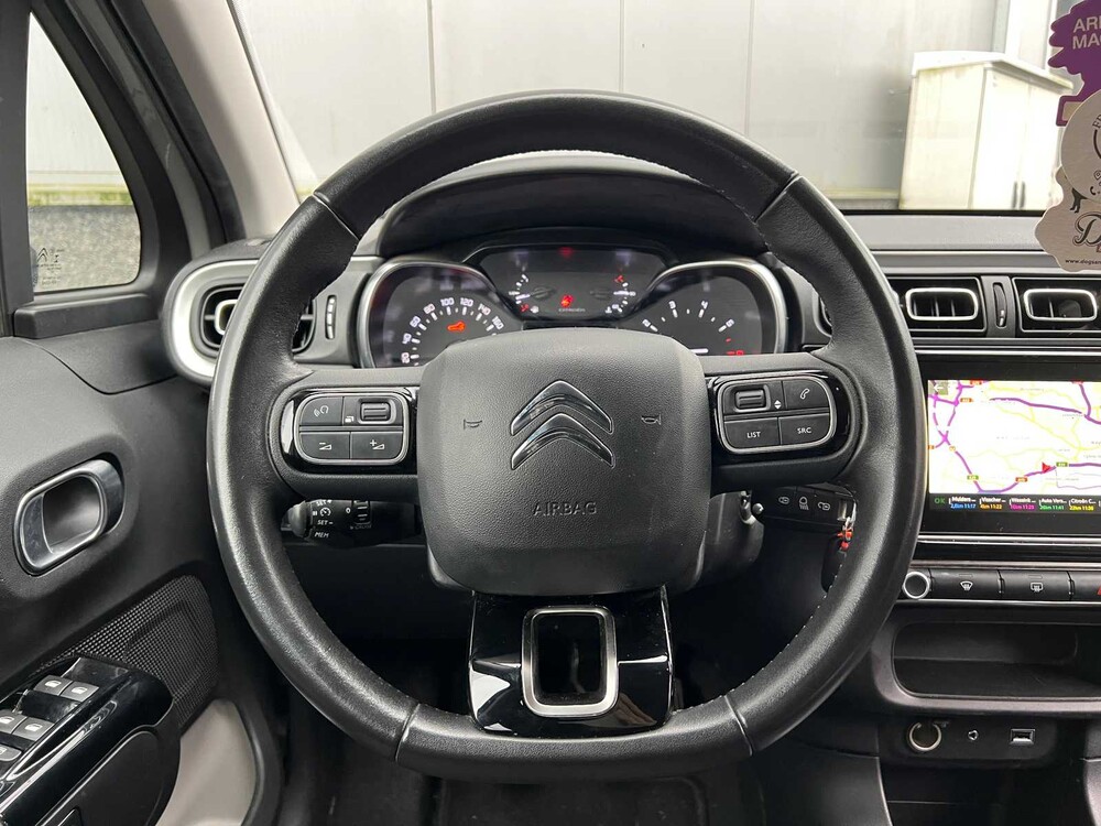 Citroen C3 1.2 PureTech S&S Shine 110pk 2018 -Orig. NL-, XB-639-D