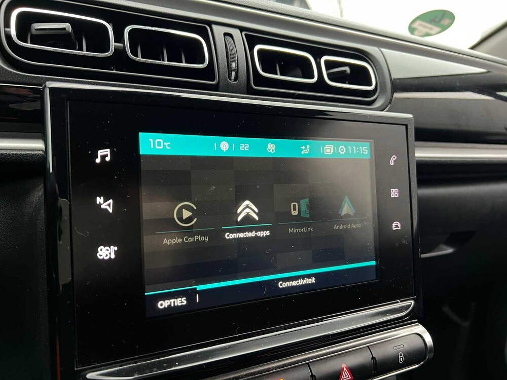 Citroen C3 1.2 PureTech S&S Shine 110pk 2018 -Orig. NL-, XB-639-D