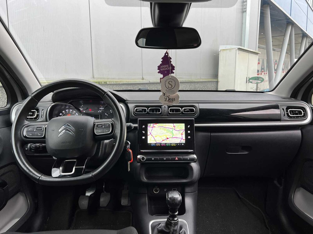 Citroen C3 1.2 PureTech S&S Shine 110pk 2018 -Orig. NL-, XB-639-D