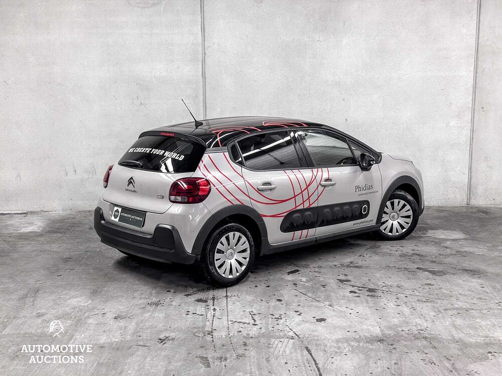 Citroen C3 1.2 PureTech S&S Shine 110pk 2018 -Orig. NL-, XB-639-D
