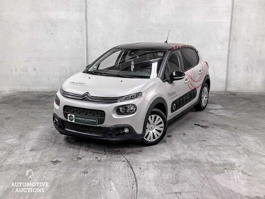 Citroen C3 1.2 PureTech S&S Shine 110pk 2018 -Orig. NL-, XB-639-D