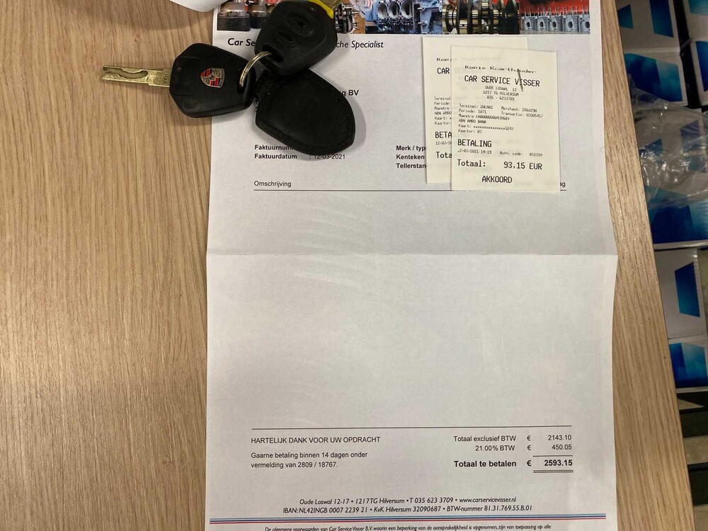 Porsche 911 Carrera 4 996 3.6 Coupé 320PS -Orig. NL- 2002, 64-HV-FB