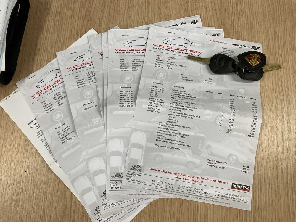 Porsche 911 Carrera 4 996 3.6 Coupé 320PS -Orig. NL- 2002, 64-HV-FB