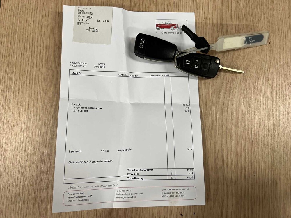 Audi Q7 Quattro 4.2 V8 FSI Pro Line+ -Youngtimer- 2006 -Orig. NL-, 16-SP-GF 