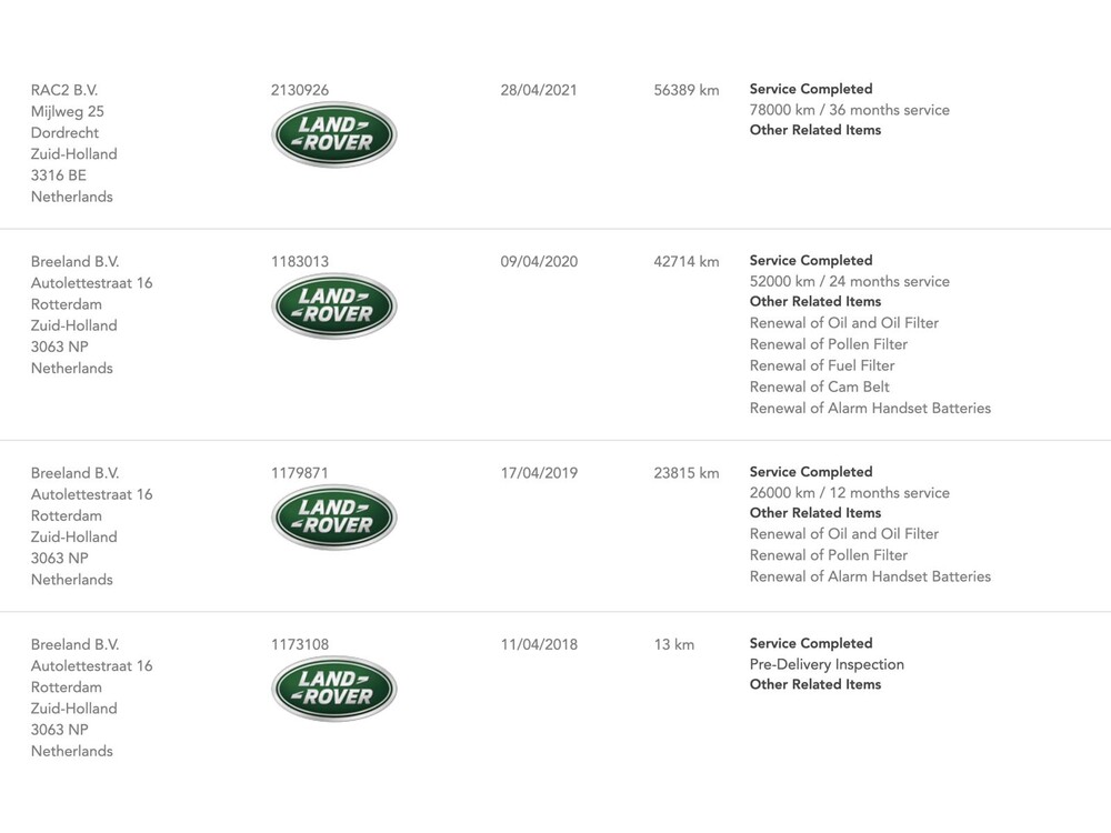 Land Rover Range Rover 3.0 TDV6 Autobiography -FACELIFT 258pk 2018 -Orig. NL-, SH-171-R