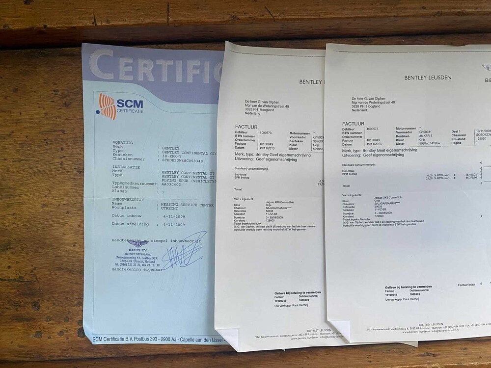 Bentley Continental GTC 6.0 W12 Cabriolet Facelift 560pk (British Racing Green) , 38-KFR-7