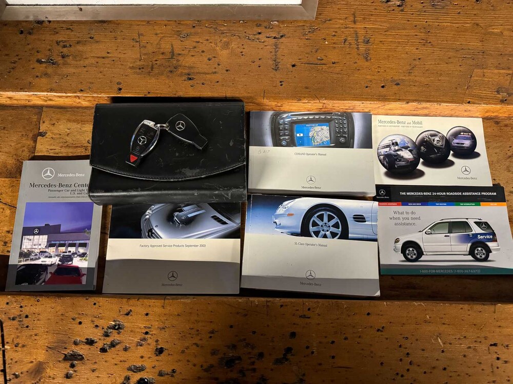 Mercedes-Benz SL500 5.0 V8 306pk 2003 SL-Klasse -Youngtimer-