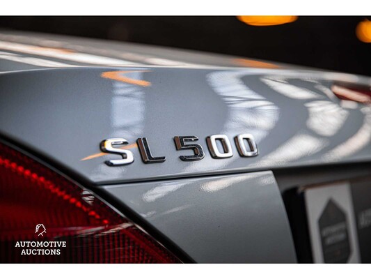 Mercedes-Benz SL500 Roadster 5.0 V8 R230 306pk 2002, 38-GLR-1 -Youngtimer-