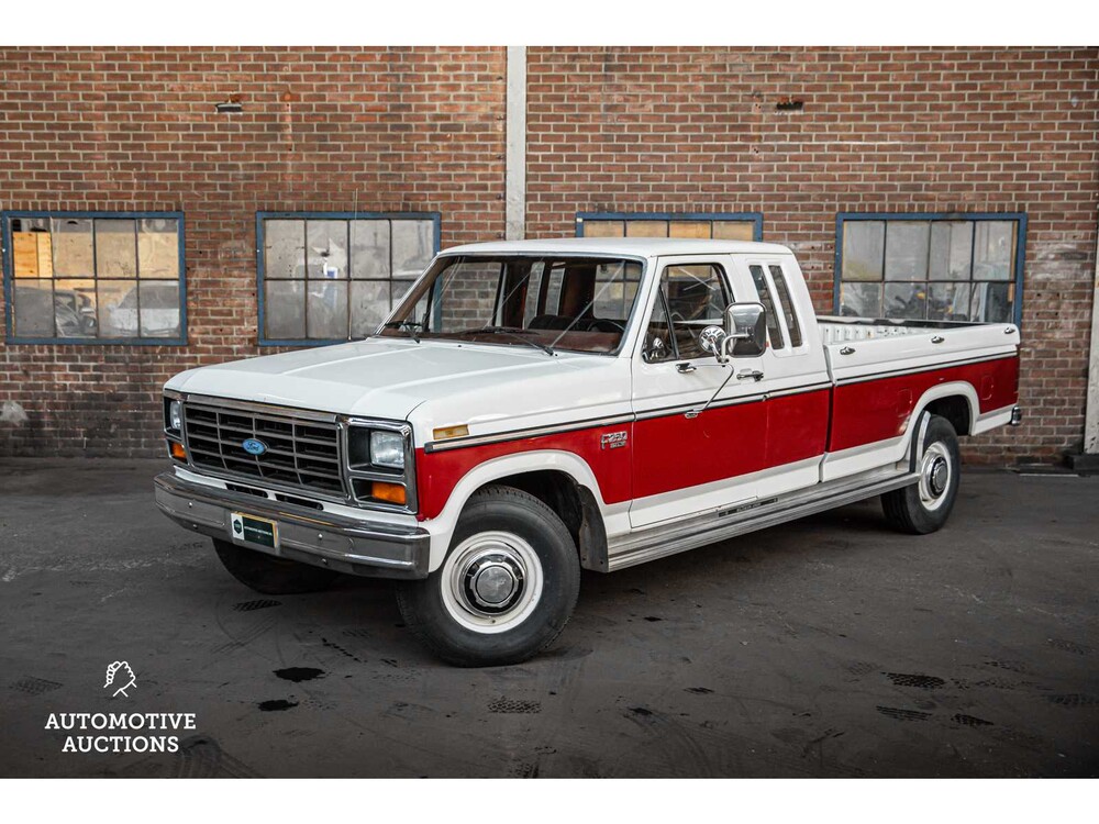 Ford F250 XLT 7.5 V8 Pick-Up Truck F-Series VII 228pk 1985, VVF-76-P