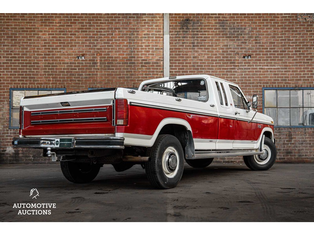 Ford F250 XLT 7.5 V8 Pick-Up Truck F-Series VII 228pk 1985, VVF-76-P