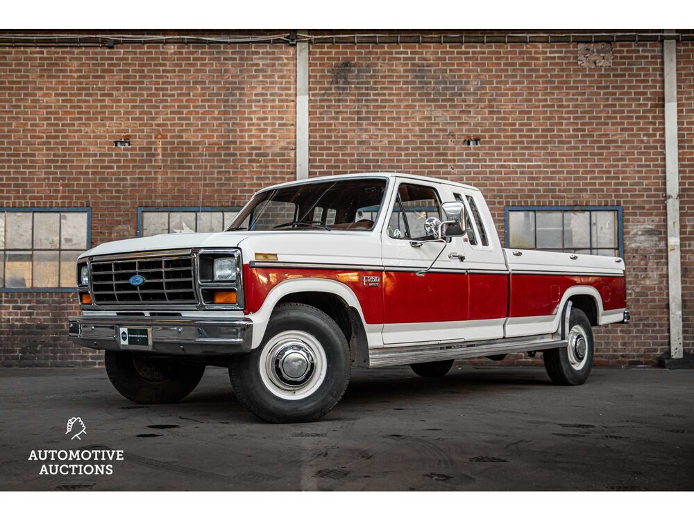 Ford F250 XLT 7.5 V8 Pick-Up Truck F-Series VII 228hp 1985, VVF-76-P