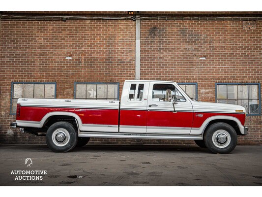 Ford F250 XLT 7.5 V8 Pick-Up Truck F-Series VII 228hp 1985, VVF-76-P