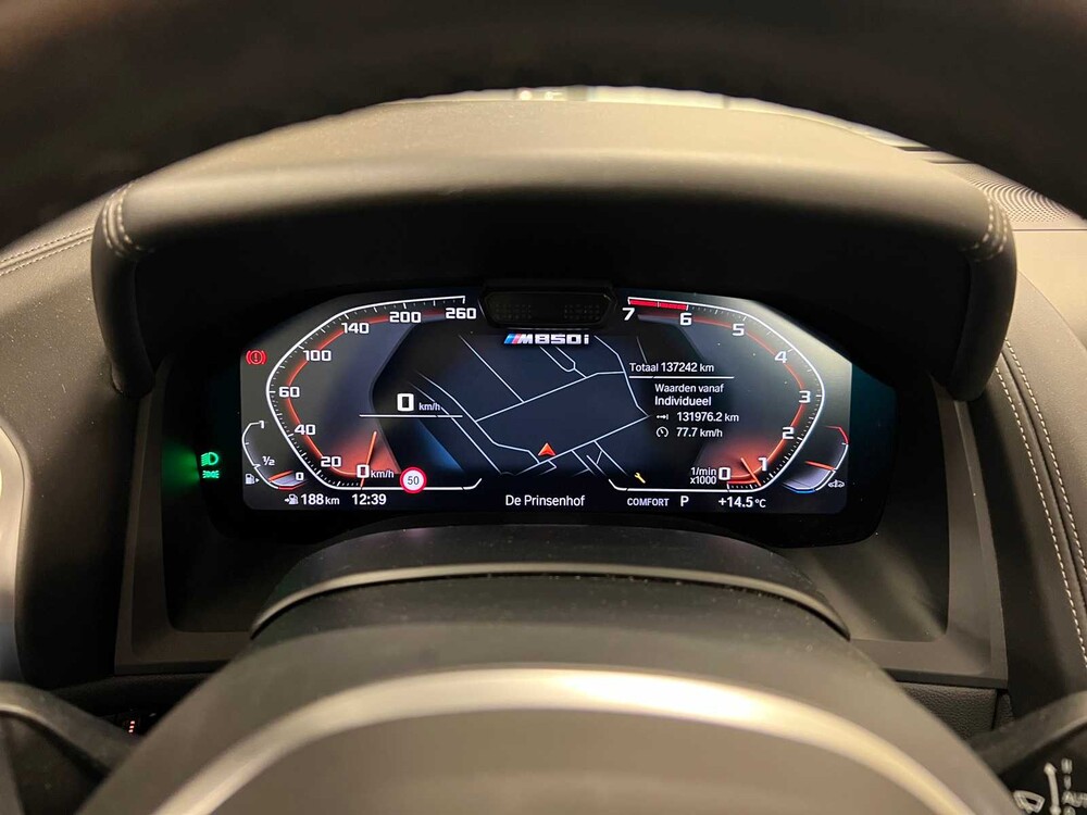BMW M850i Cabriolet xDrive 4.4 V8 High Executive G14 530hp 2019 ORIG-NL 8-Series, ZB-634-S