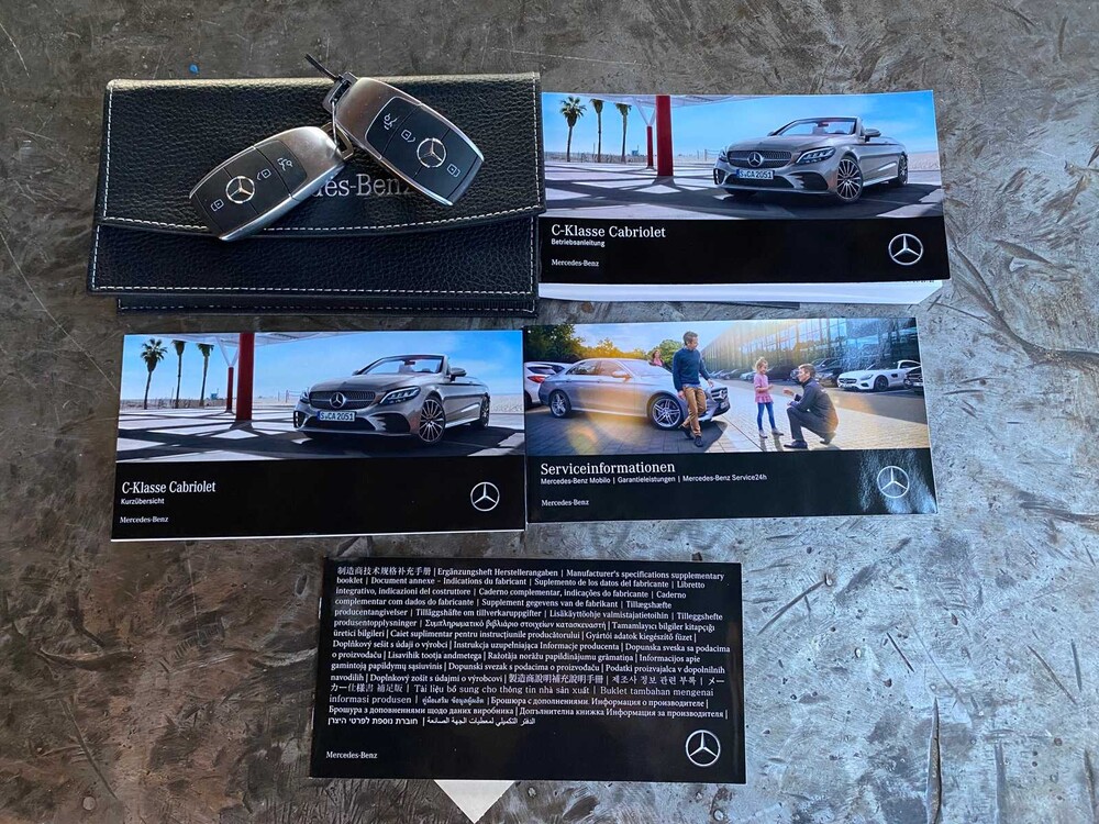 Mercedes-Benz C200 AMG Cabriolet Premium Plus Pack C-Klasse 184pk 2020, P-120-TK