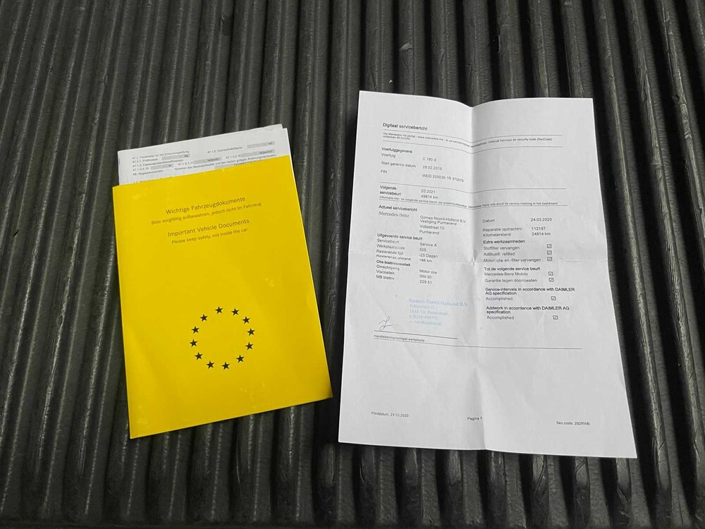 Mercedes-Benz C180 CDI AMG Sport Edition C-klasse 116pk 2019 ORIG-NL, XR-282-L