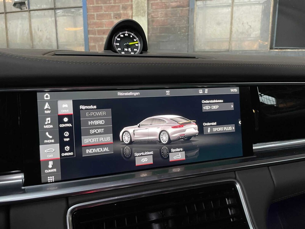 Porsche Panamera 4 E-Hybrid 2.9 V6 462pk Sport-Chrono 2017 ORIG-NL, RB-566-F