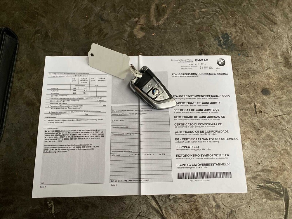 BMW X5 xDrive50i High Executive F15 449pk 2014, XX-057-V