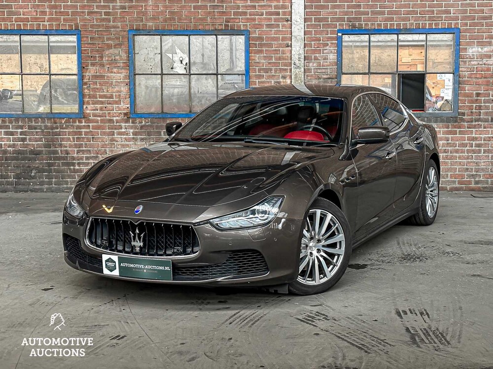 Maserati Ghibli 3.0 V6 330pk 2014 -Orig. NL-, 1-TGT-21