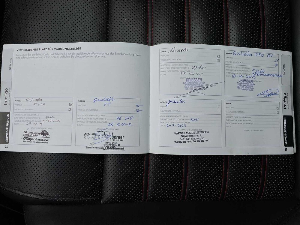 Alfa Romeo Giulietta Quadrifoglio Verde 235pk 2013, RX-265-V