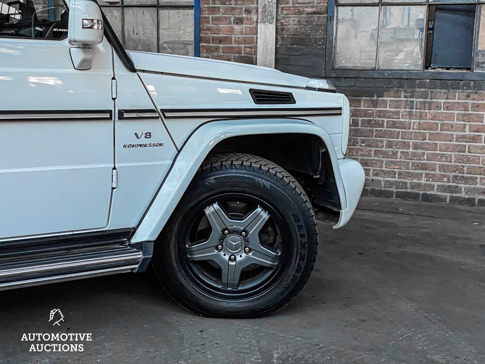 Mercedes-Benz G55 AMG Lang DESIGNO 5.5 V8 476pk 700Nm 2005 Youngtimer