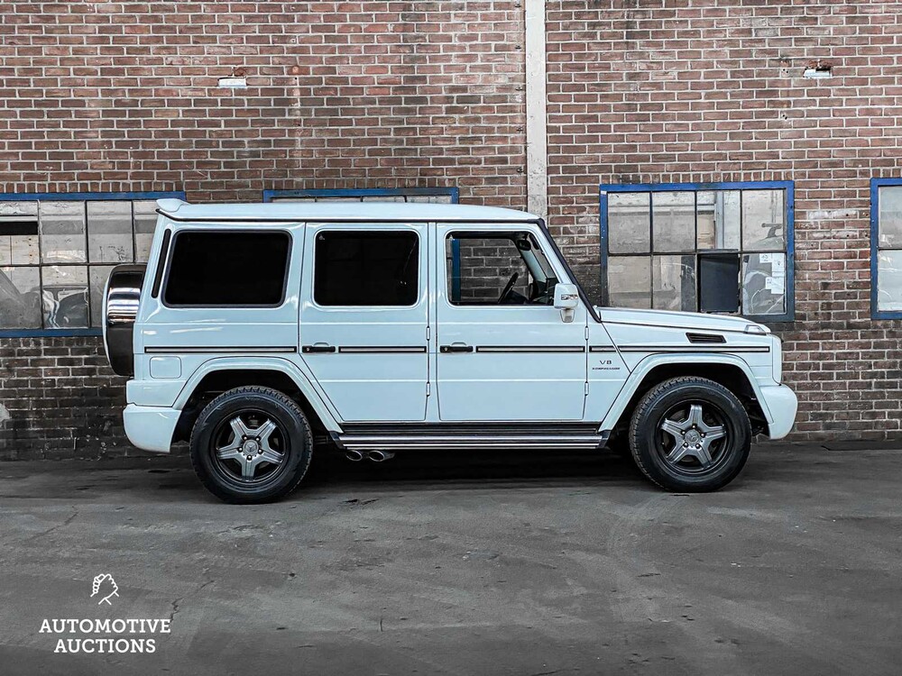 Mercedes-Benz G55 AMG Lang DESIGNO 5.5 V8 476pk 700Nm 2005 Youngtimer