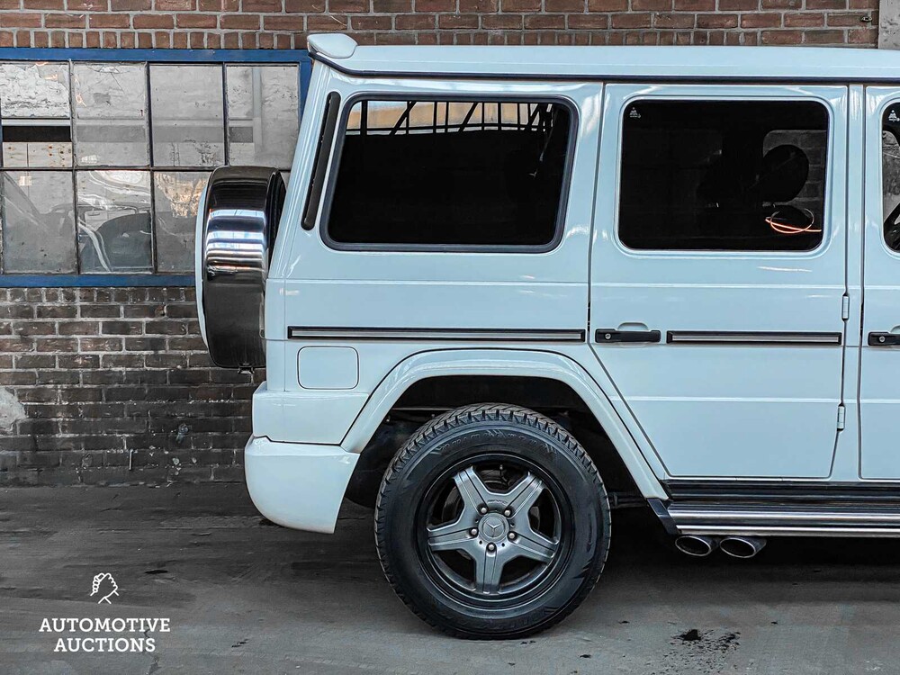 Mercedes-Benz G55 AMG Lang DESIGNO 5.5 V8 476pk 700Nm 2005 Youngtimer