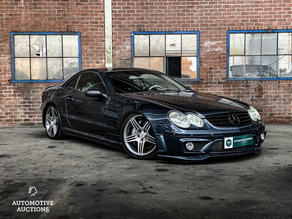 Mercedes-Benz SL55 AMG 5.5 V8 500pk SL-Klasse 2002, YOUNGTIMER